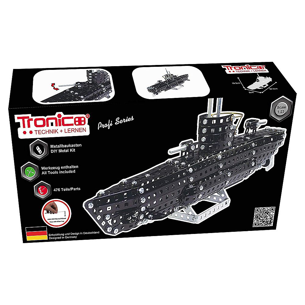 Profi Seriа, Метален конструктор, Подводница, Tronico