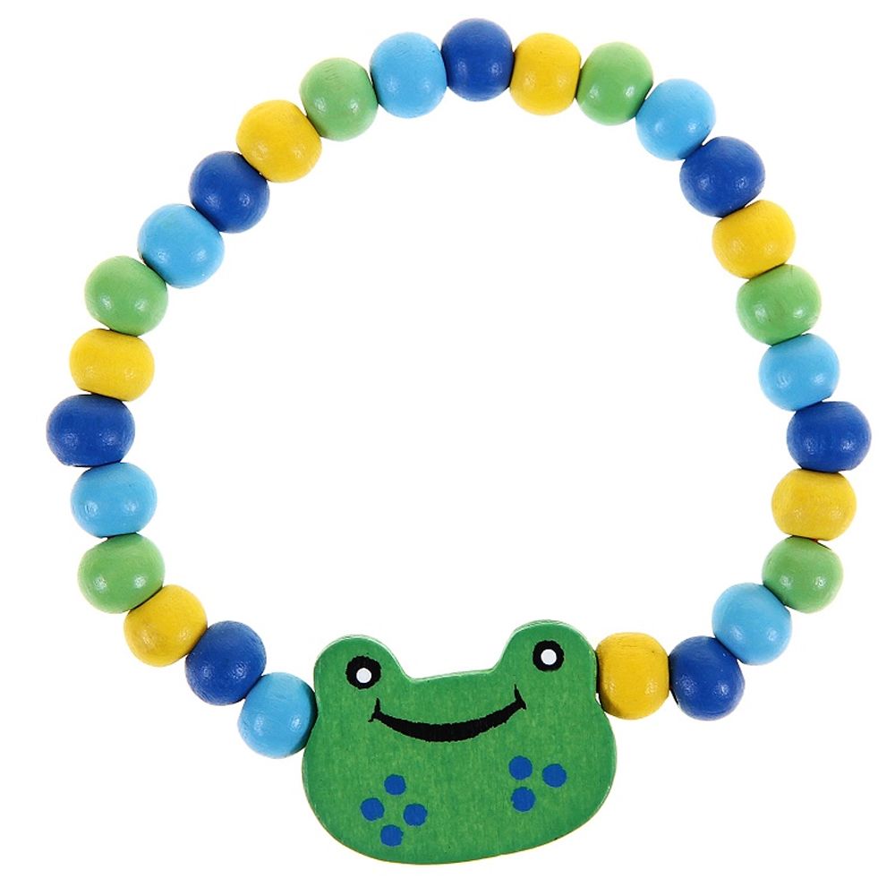 Woodyland, Гривна с дървени мъниста, Жабка