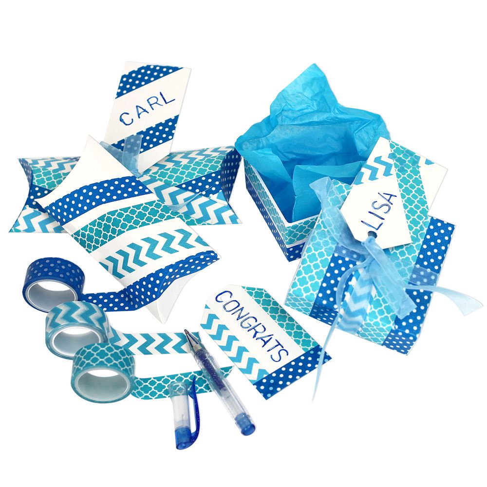 Подаръчен комплект за изработка на кутийки за подаръци