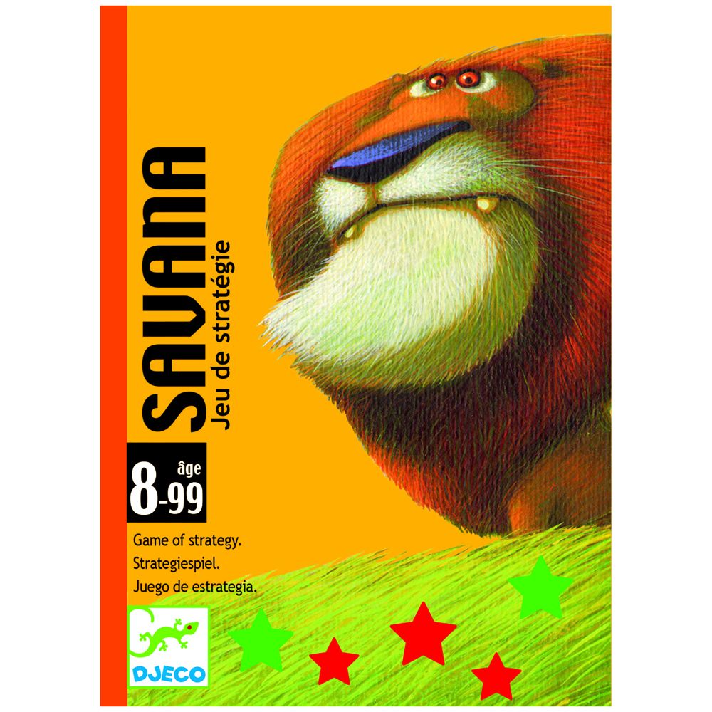 Djeco, Карти за игра, Зебра