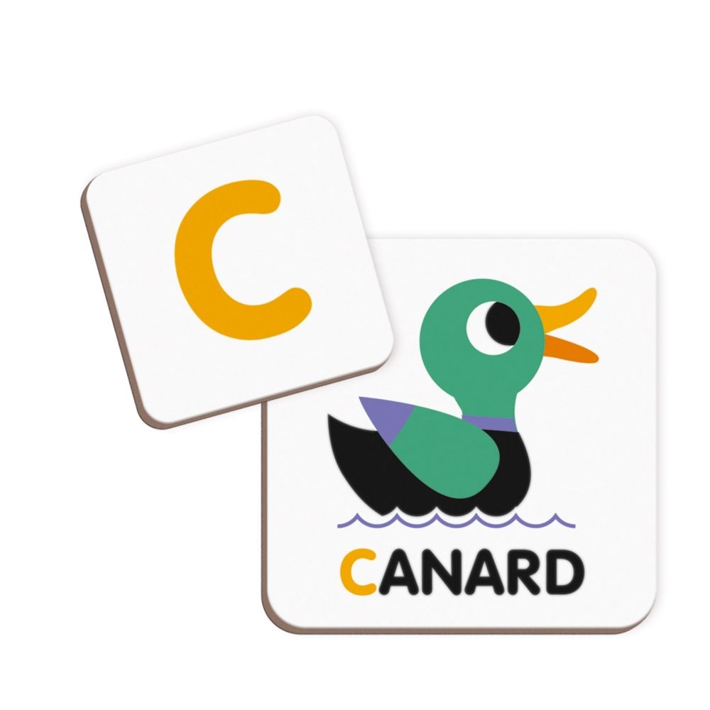 Магнитна образователна игра, Френската азбука