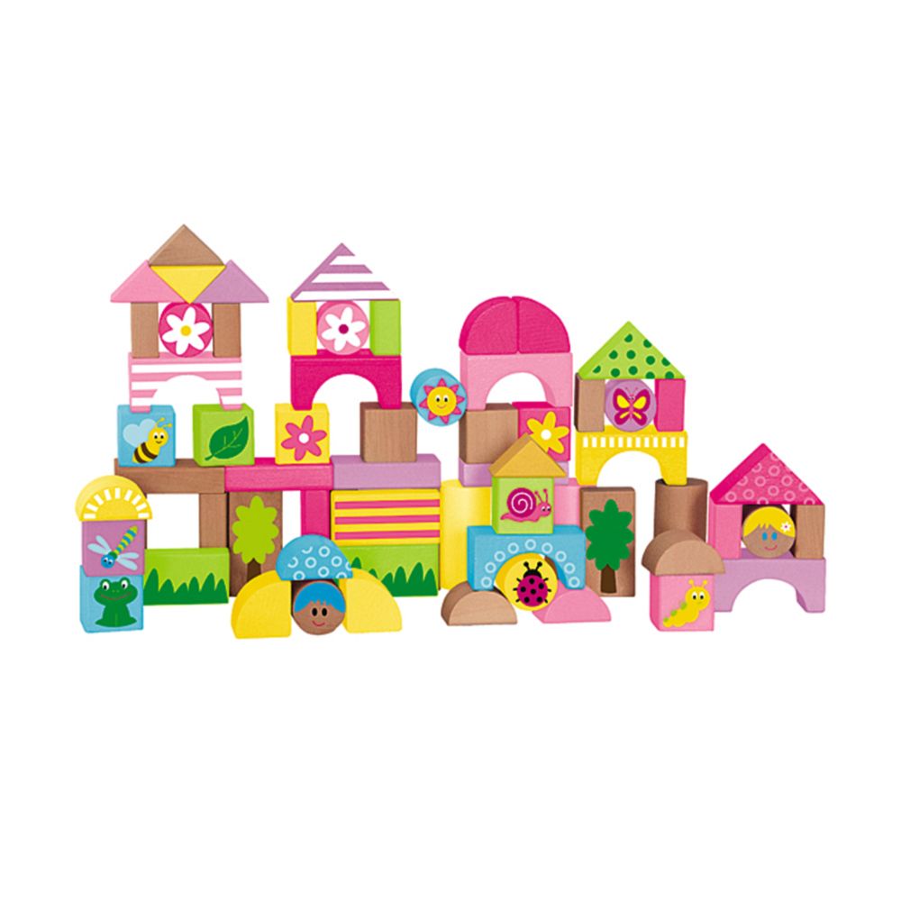 Woodyland, Конструктор Тренди - Градина, 66 части