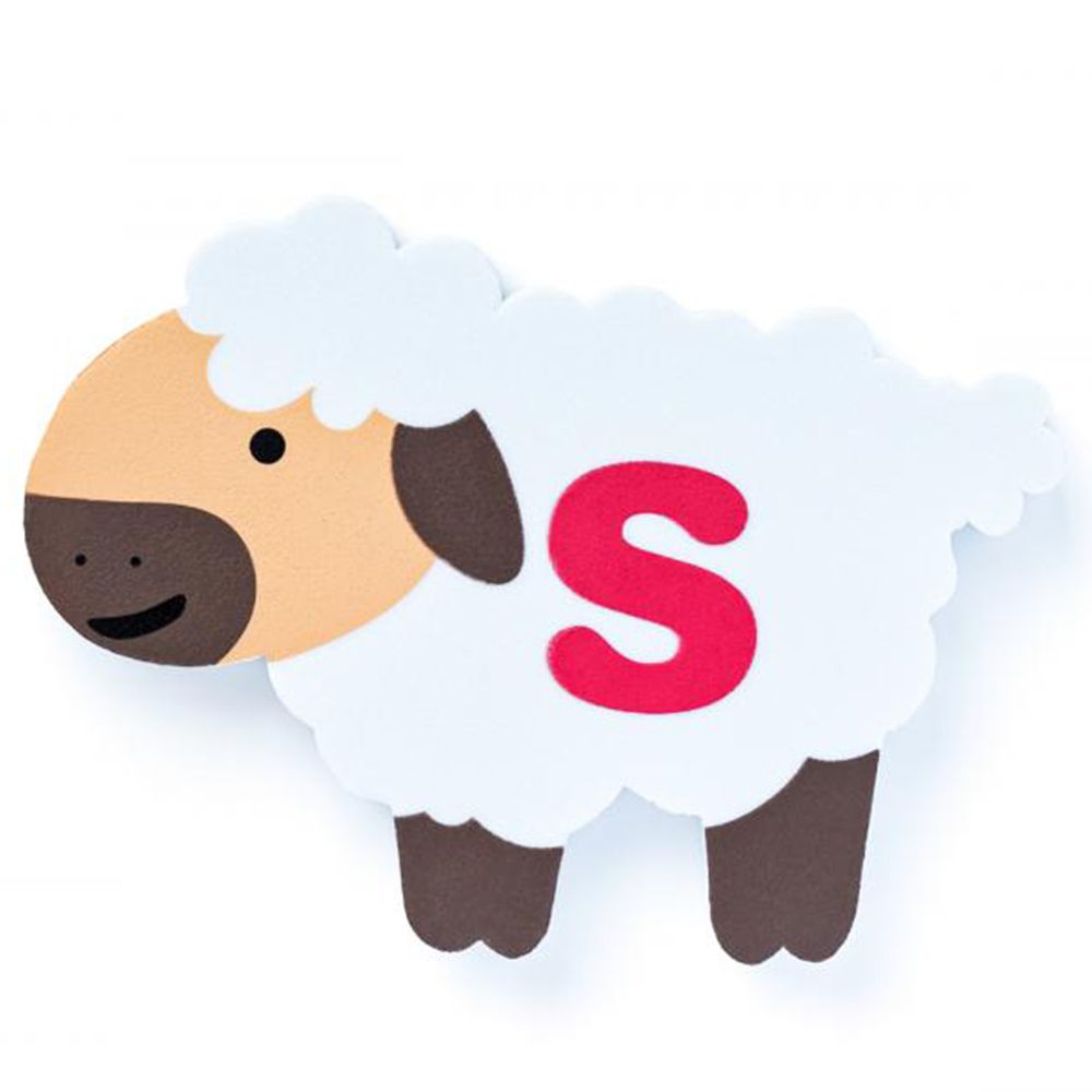 Научи буквите със животните - играчки за баня