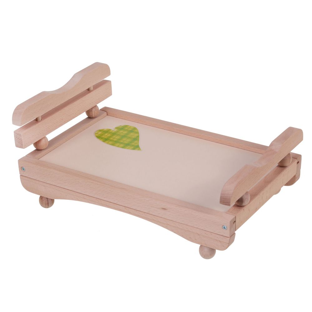 Дървено легло за кукла