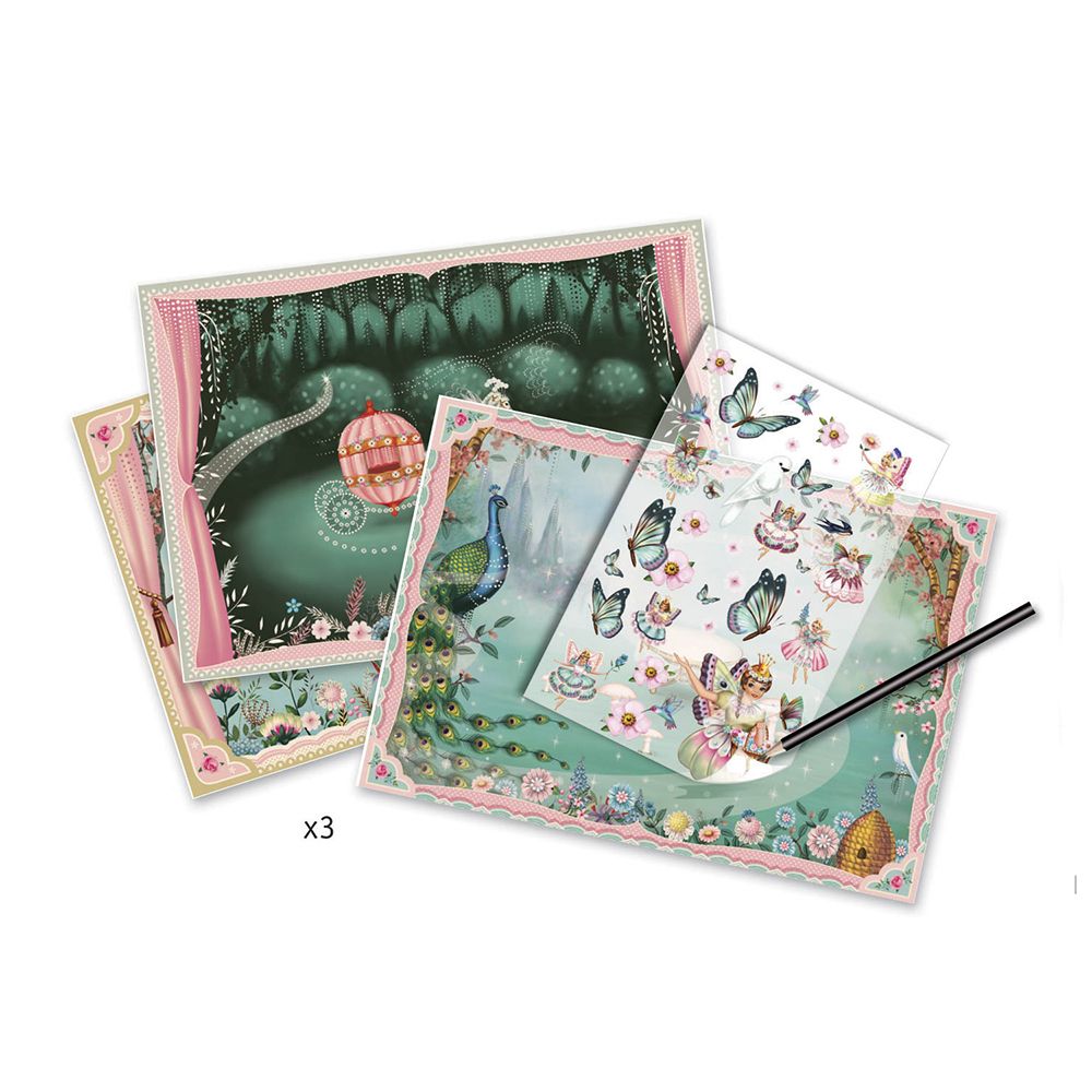 Декорация с ваденки, Приказен свят