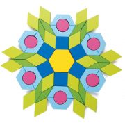 Дървен конструктор-мозайка, Мандала