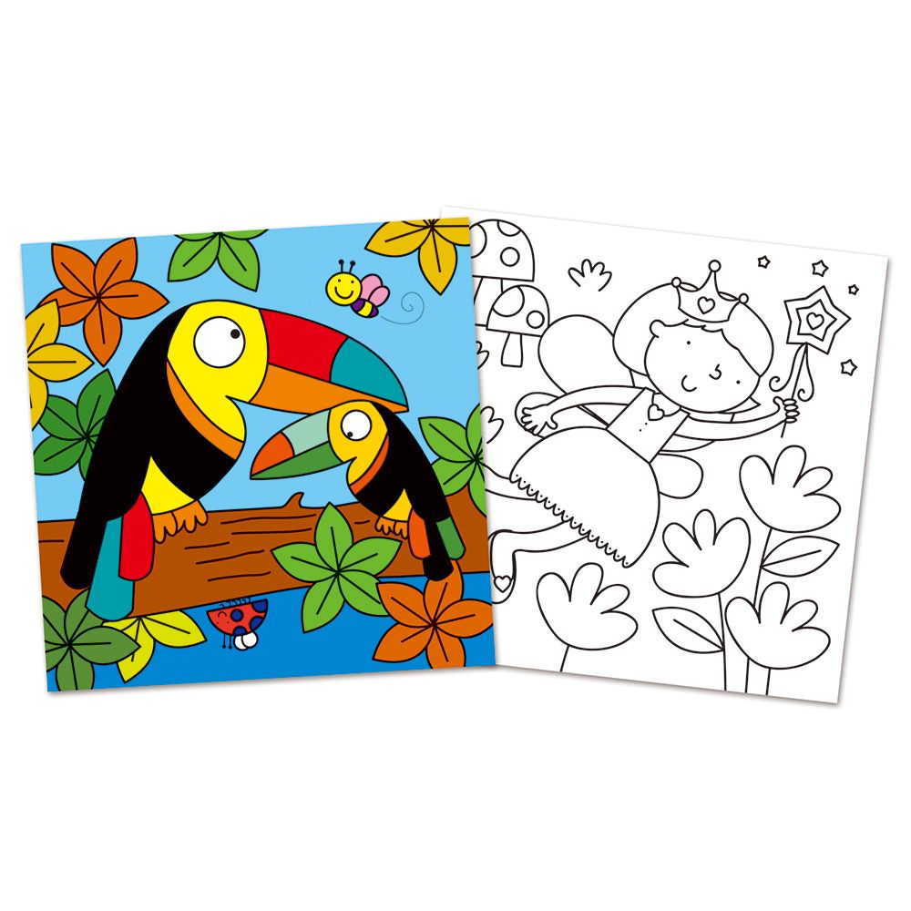 Книжка, Оцветяването е забавно