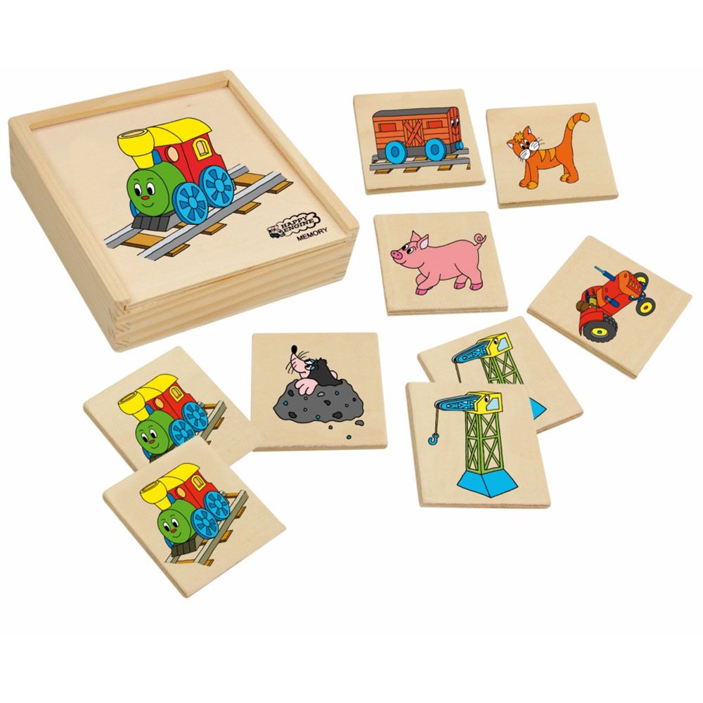 Woodyland, Мемо игра, Веселото влакче