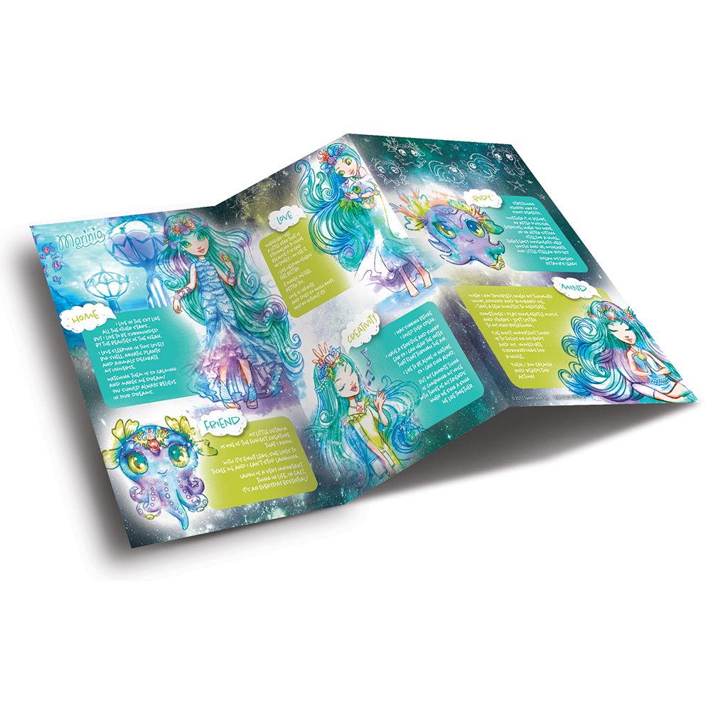 Изкуство с блестящ пясък и фолио, Мариния