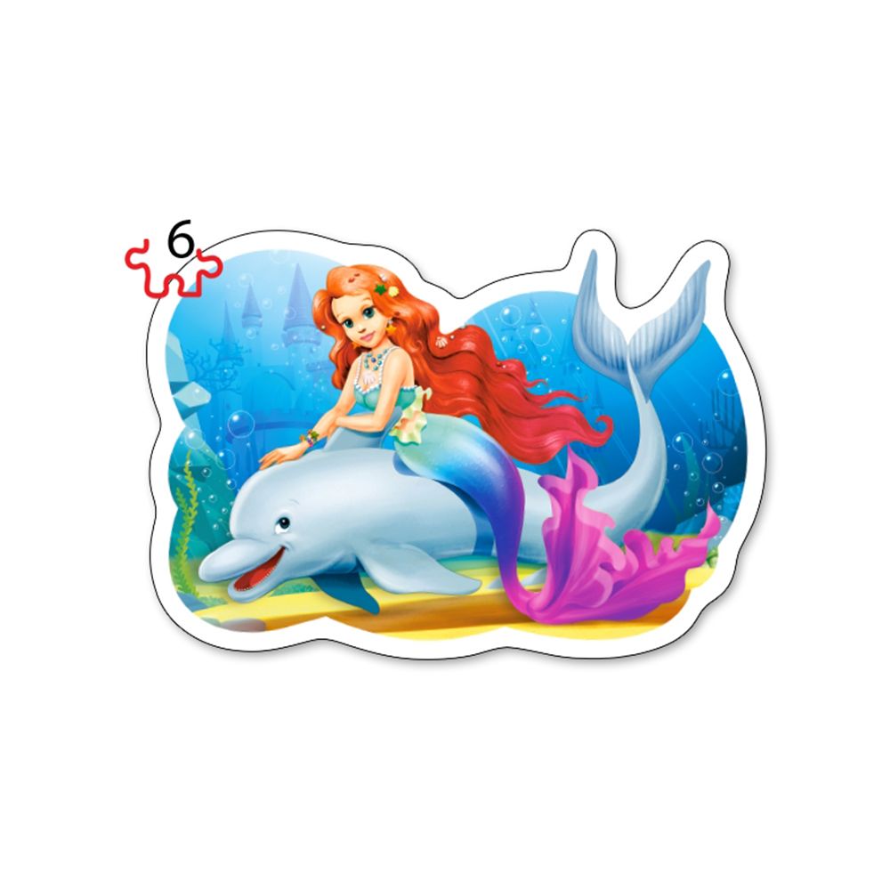 Приказни герои, пъзел с 3, 4, 6 и 9 елемента