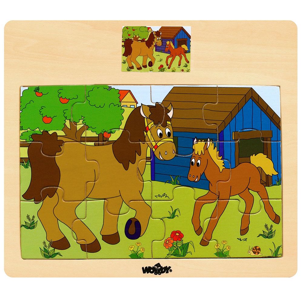 Woodyland, Дървен пъзел, Кончета