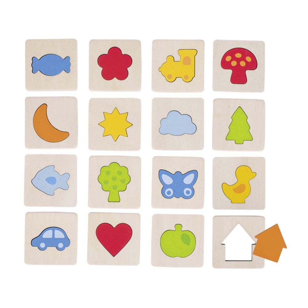 Goki, Игра за памет, Намери формите