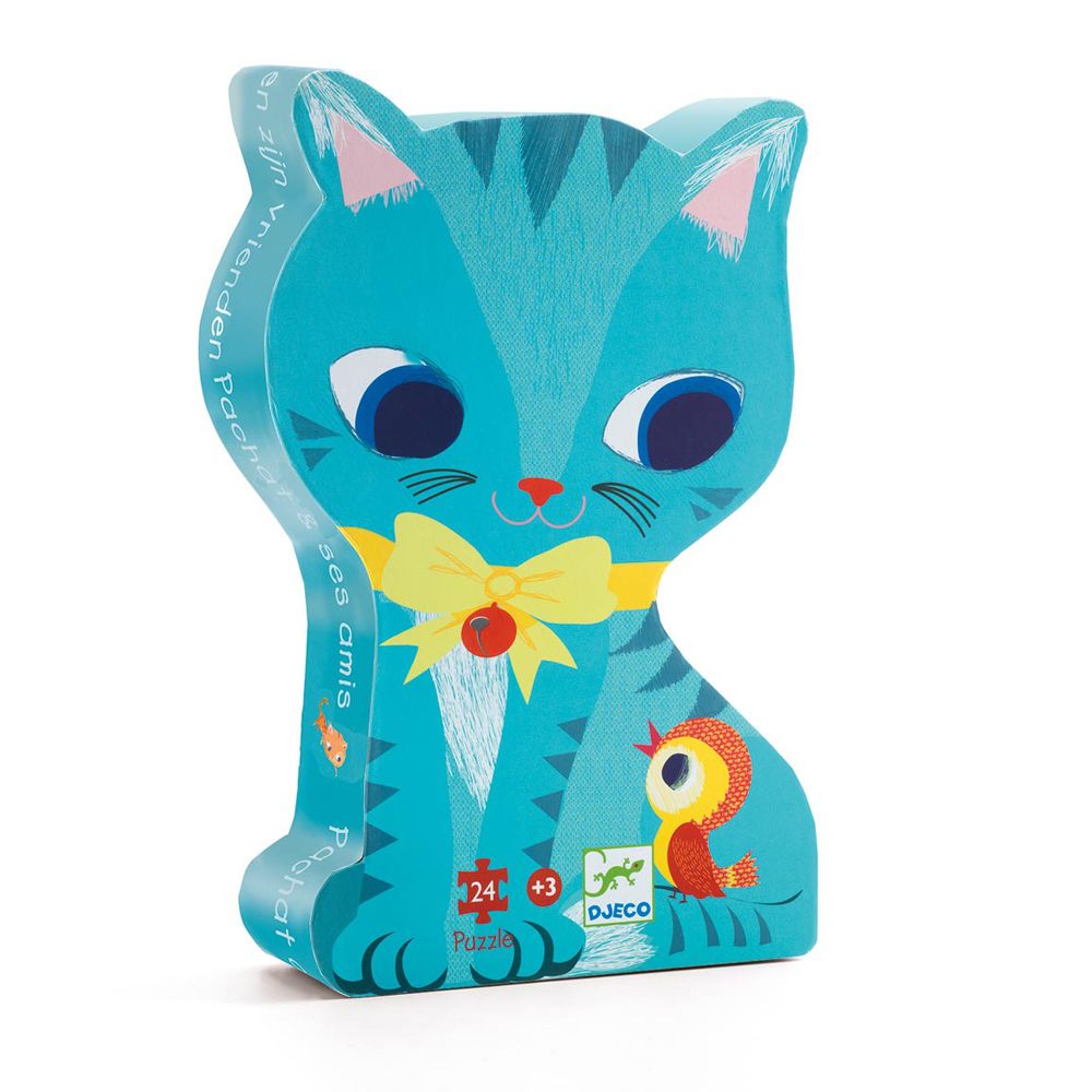 Djeco, Пъзел, Синьо коте