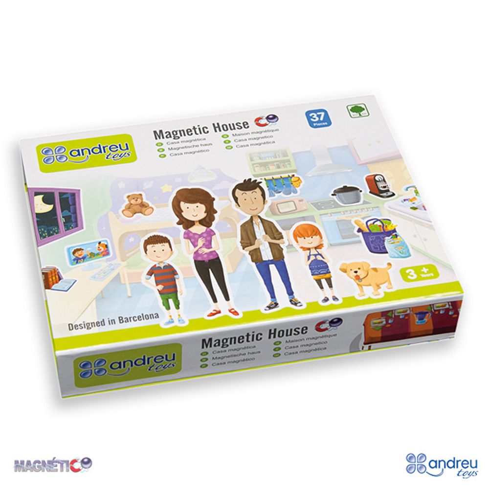 Andreu toys, Моята къща с магнити