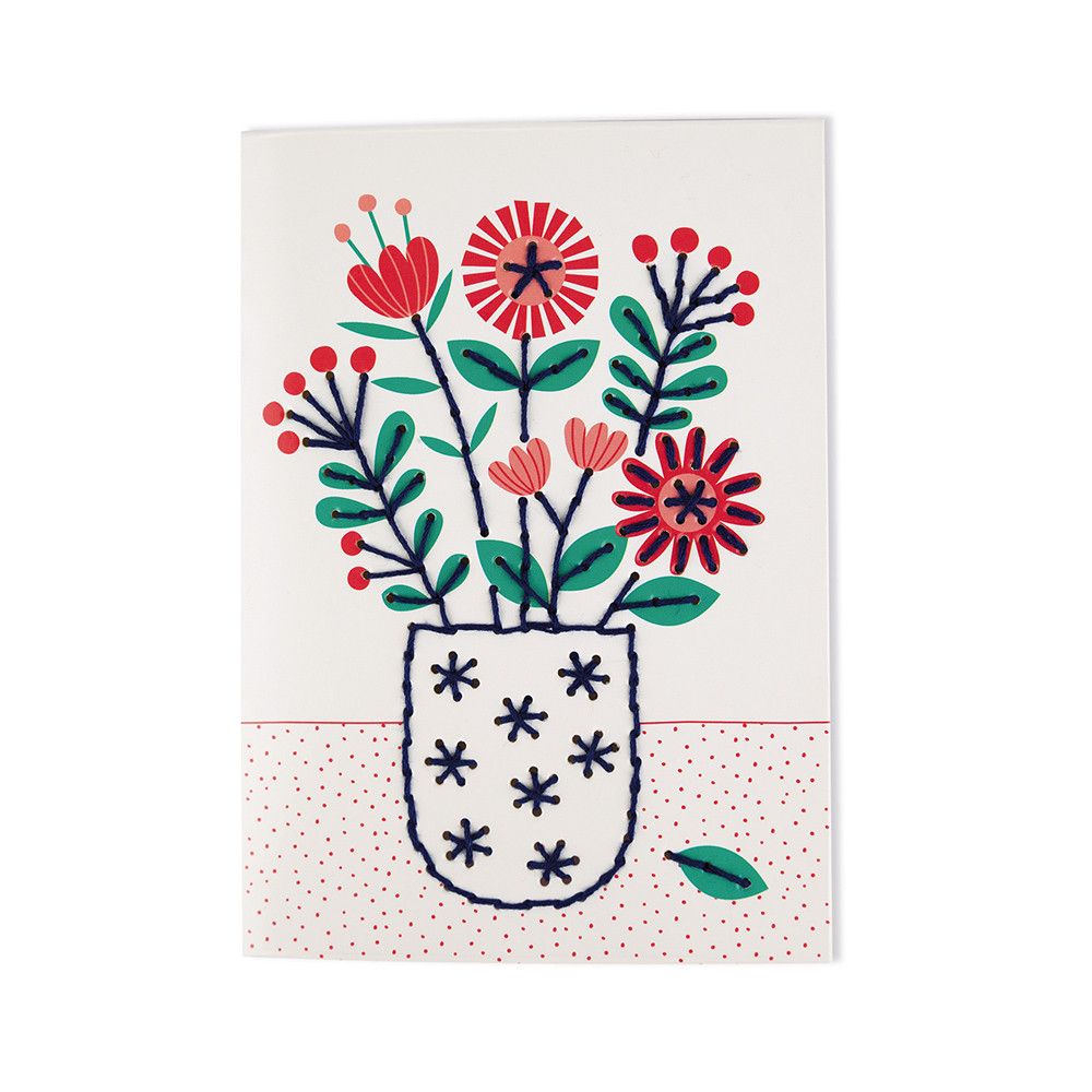 Комплект за бродиране на картички, Фантазия