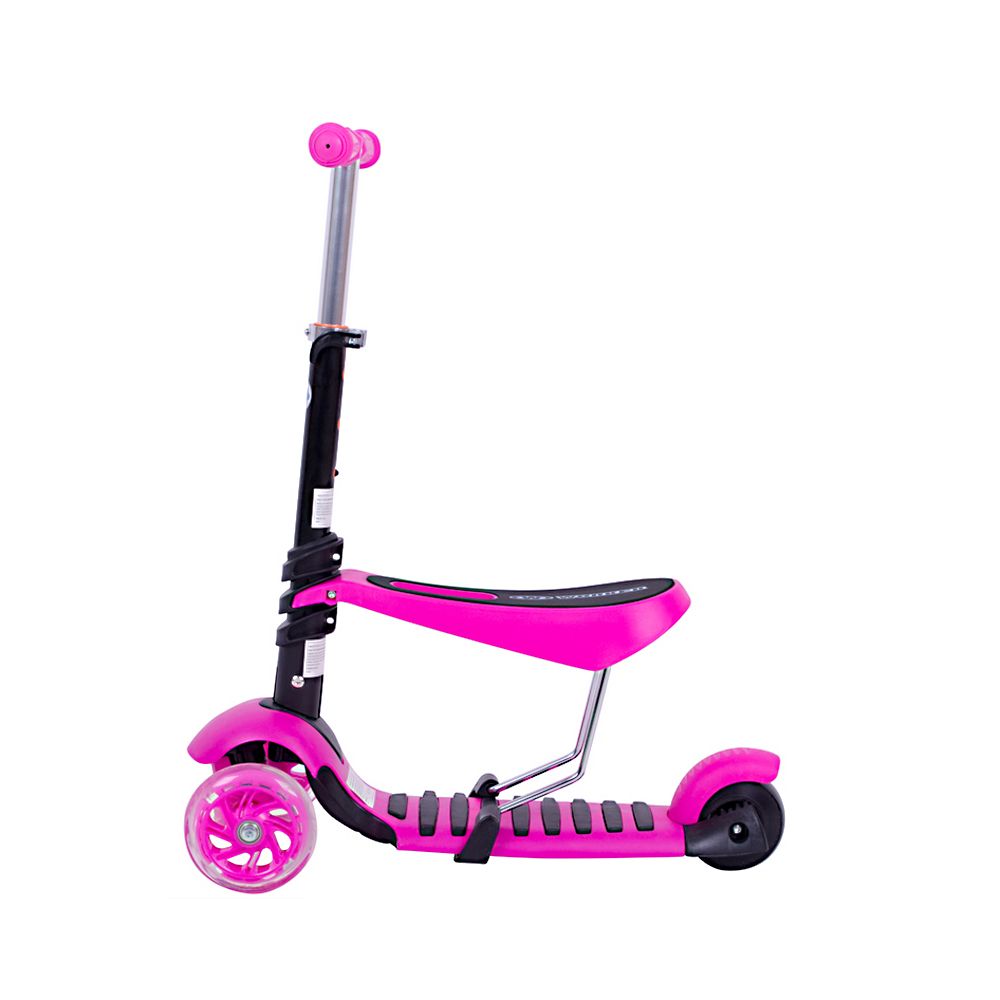 Тротинетка със седалка, 3 в 1, асортимент