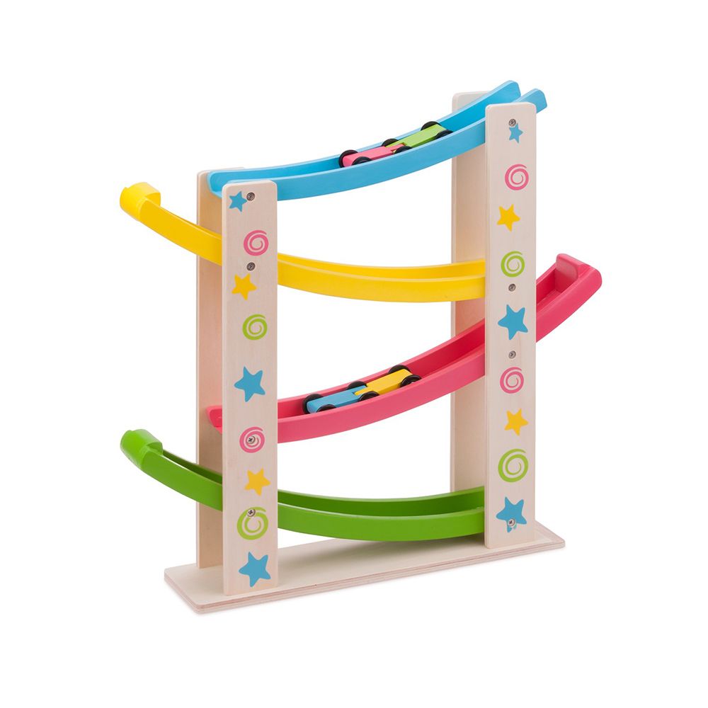 New Classic Toys, Дървено роли с двойни колички, Ярки звезди