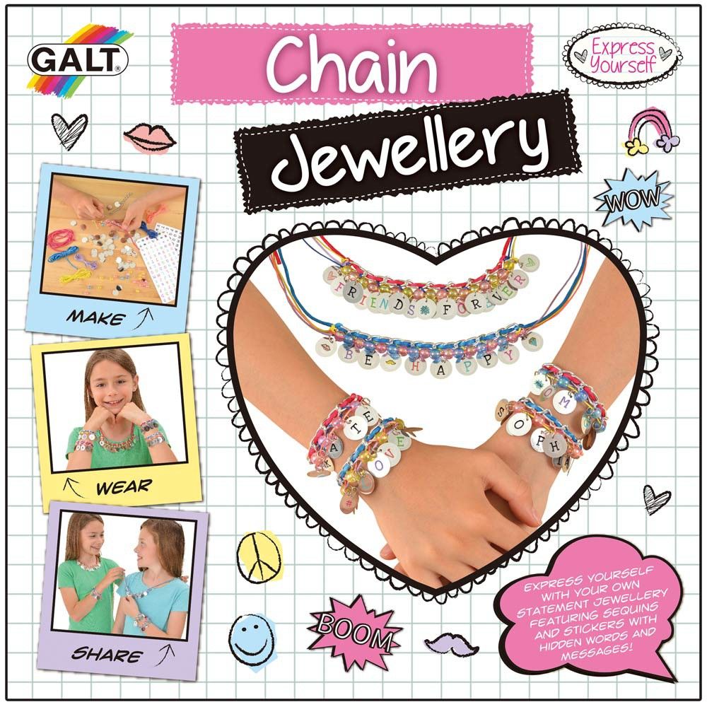 Galt Toys, Гривнички с висулки и букви