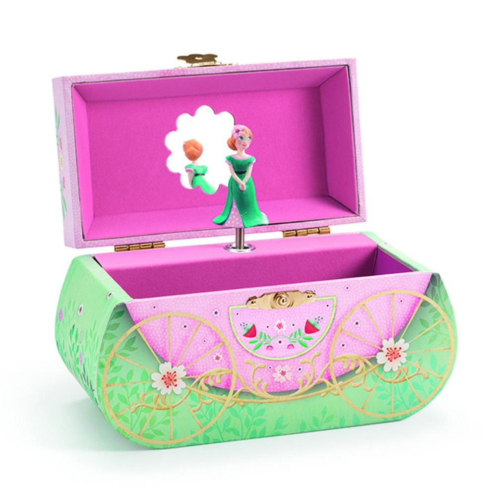 Djeco, Mузикална кутия за бижута, Кралска каляска