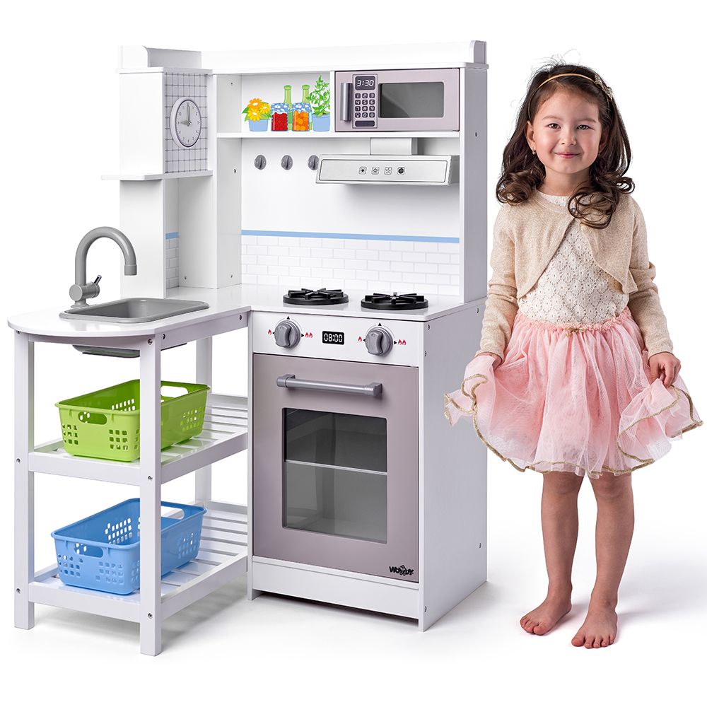 Дървена детска ъглова кухня, Комфорт