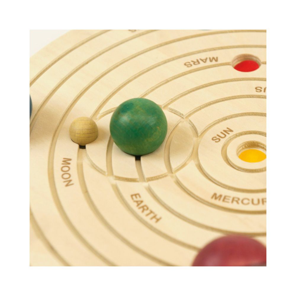 Дървена 3D Слънчева система