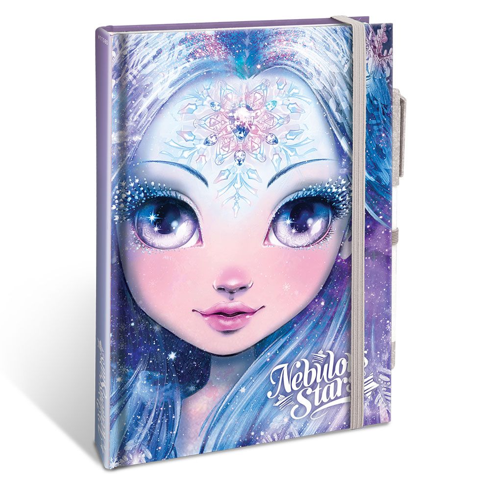 Луксозен тефтер с бели страници, Звездни принцеси, асортимент