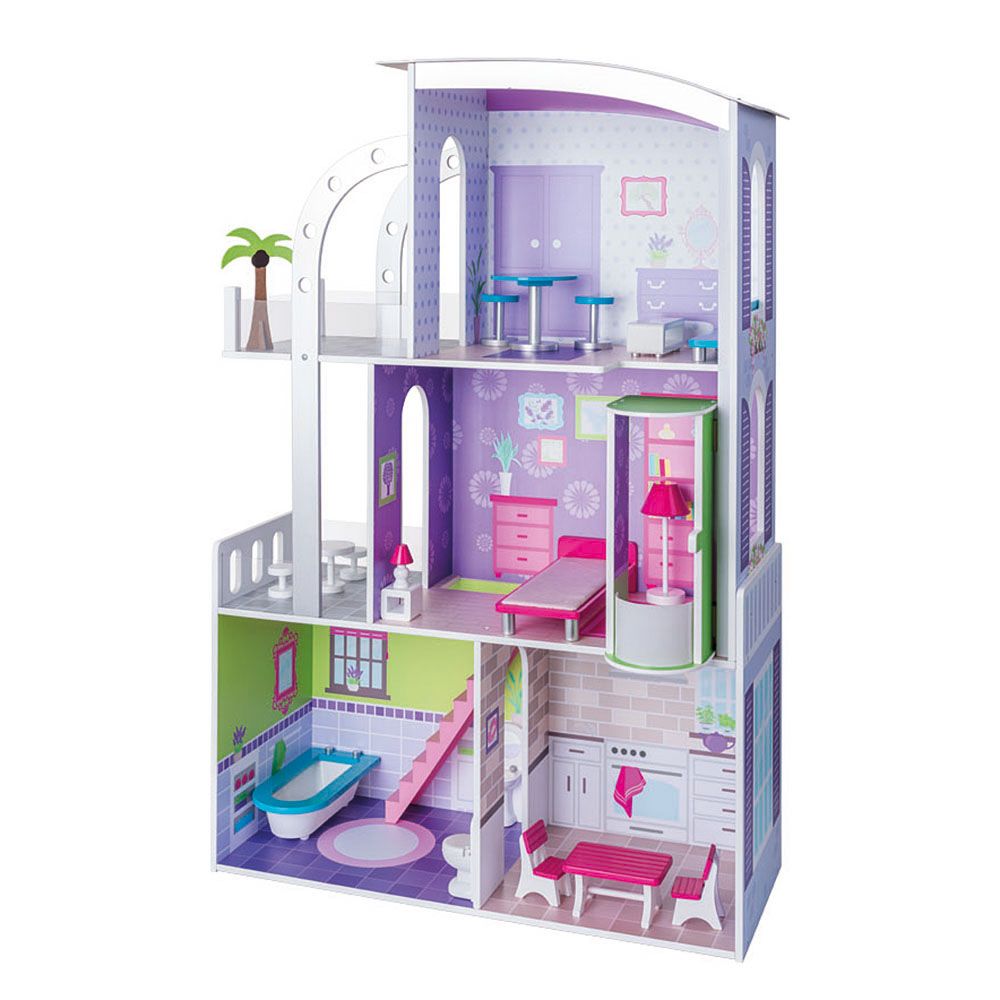 Woodyland, Голяма къща за кукли с обзавеждане, Прованс