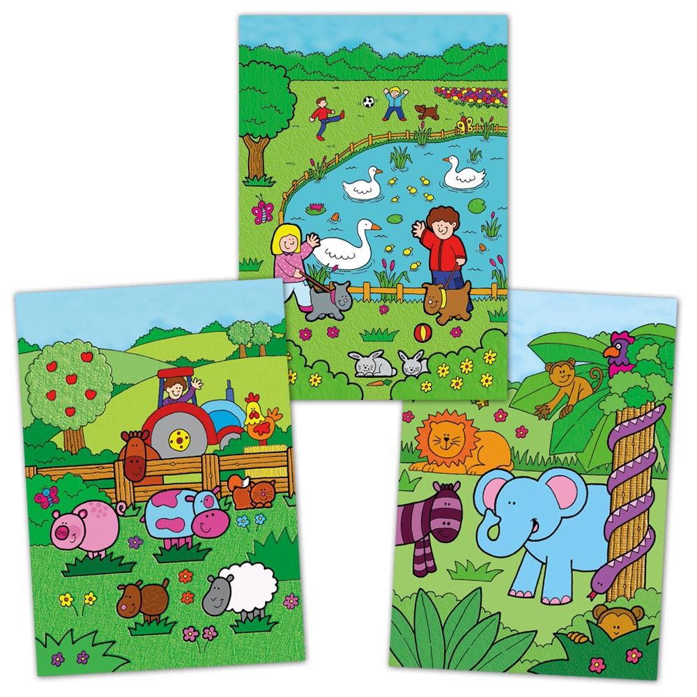 Рисувай с вода, Животни