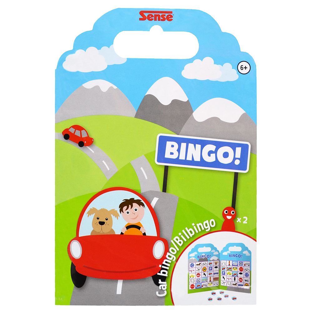Sense, Игра със силиконови стикери, Бинго в колата