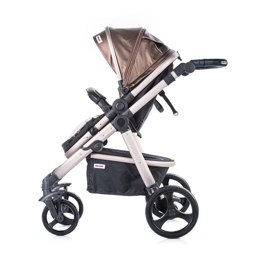 Комбинирана количка Нина 2 в 1 кафява