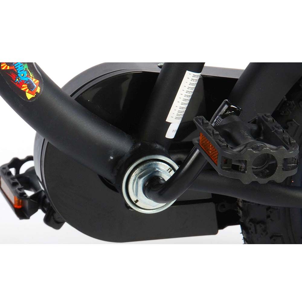 Детски велосипед, Батман, с помощни колела, 12 инча