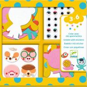 Комплект стикери, Направи сам животни