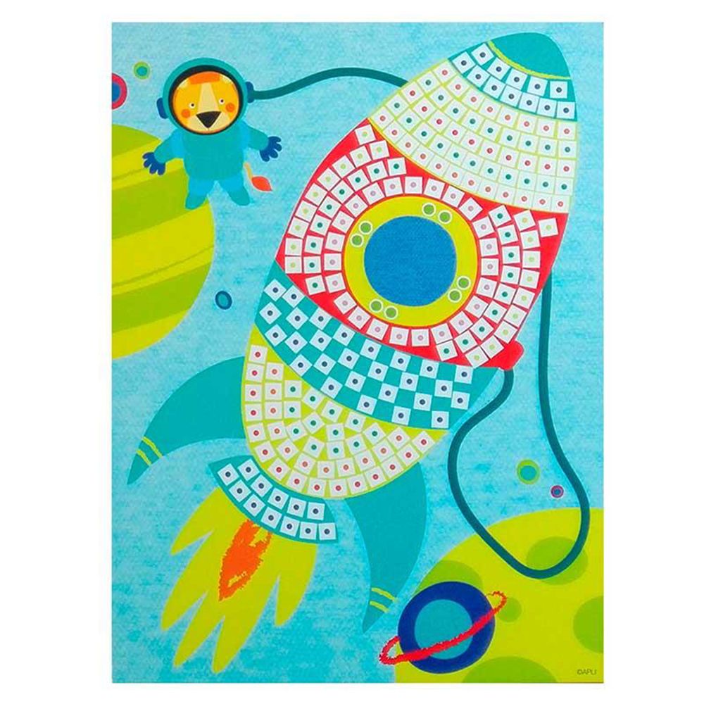 Мозайка с меки елементи, 2 картини, Да полетим