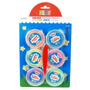 Моделин Dream Dough - 6 броя, среден, неонови цветове