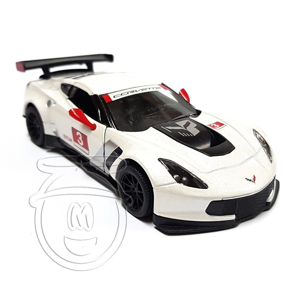 Метална кола, Corvette C7.R racing GTLM, бяла