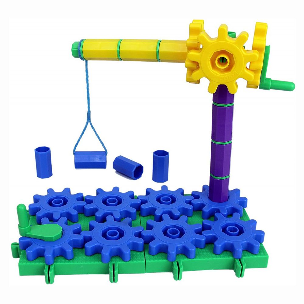 Пластмасов конструктор В морето, със зъбни колела, 90 части