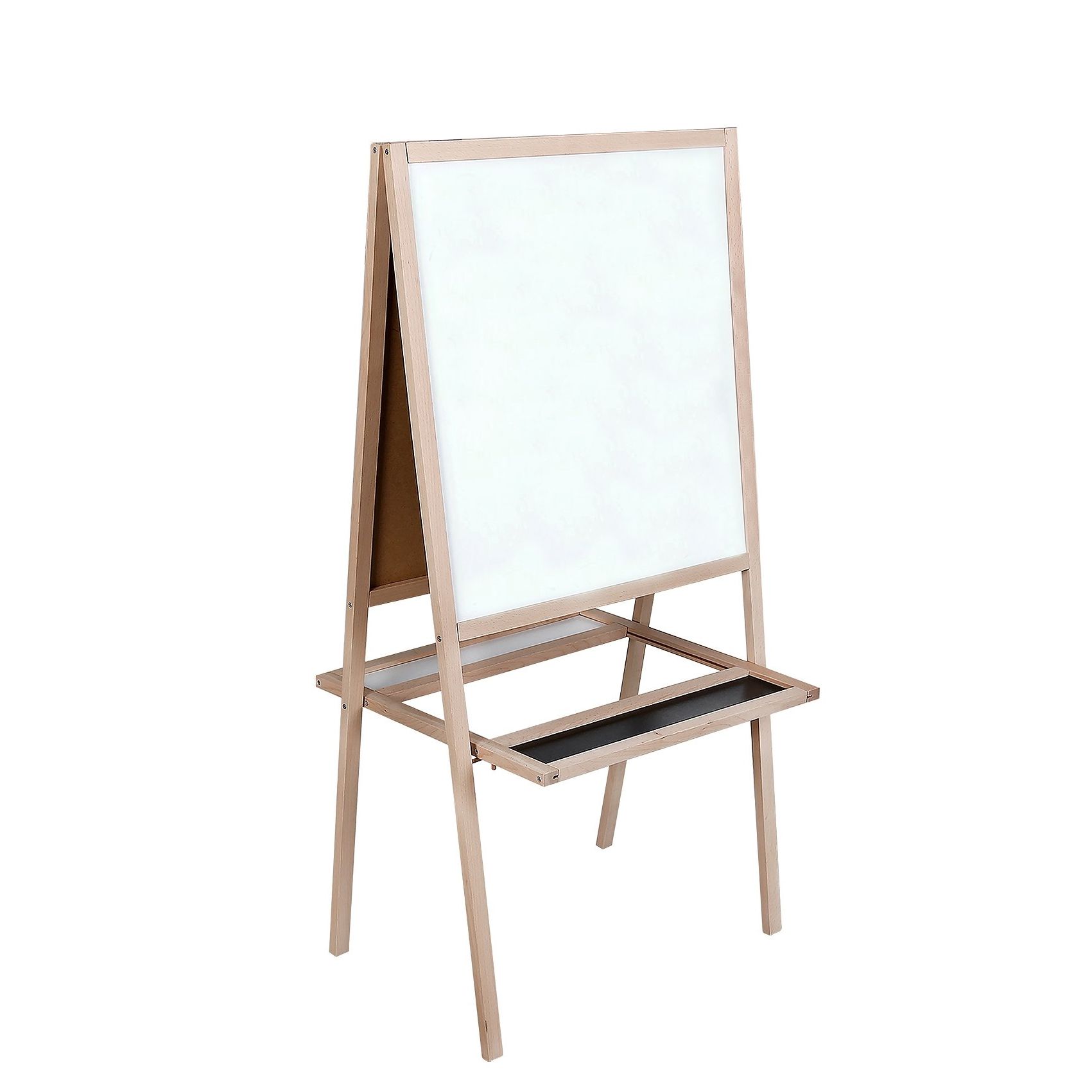 Черна двустранна дъска с тебешири