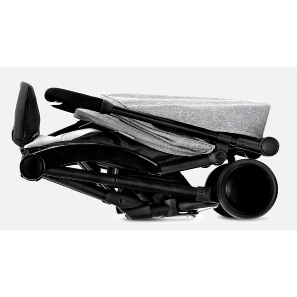 Лятна бебешка количка PILOT, сива, 0-15 кг