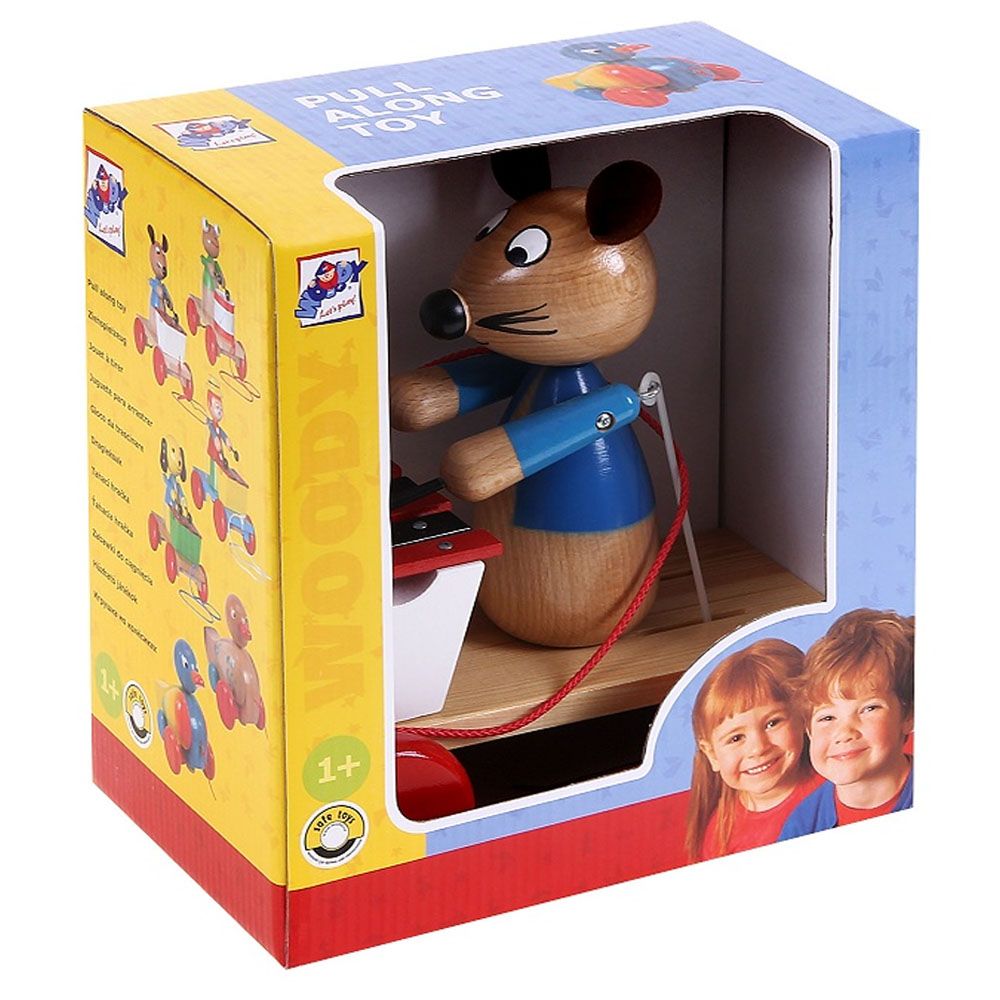 Играчка за дърпане, Мишка с ксилофон