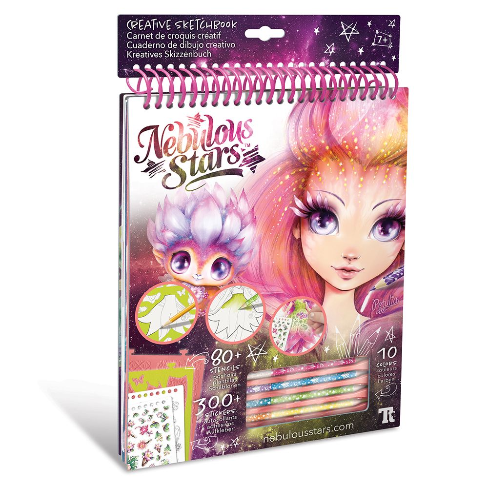 Nebulous Stars, Творческа книга за рисуване, Петулия