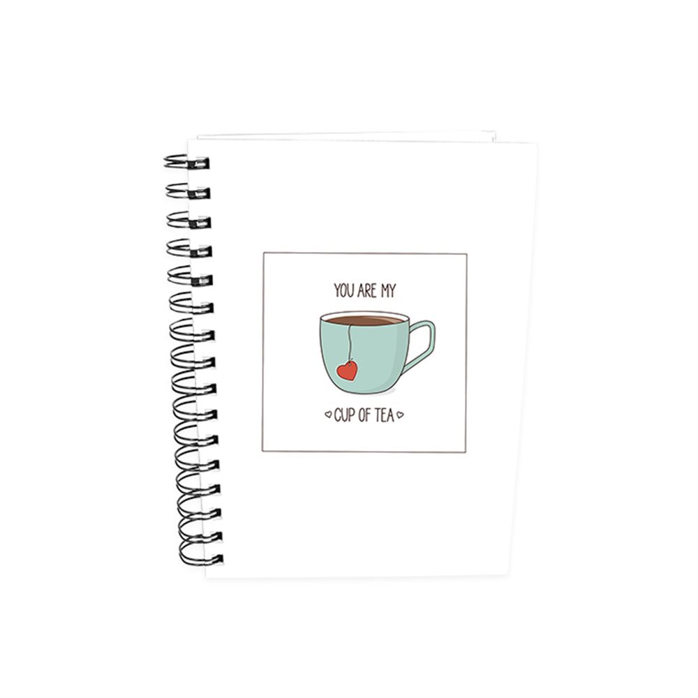 Тетрадка със спирала и дебела подвързия, А5, 100 листа