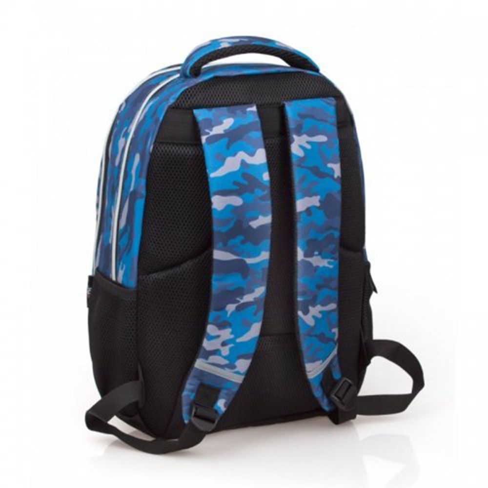 Раница с 3 отделения и преден джоб, Тъжно лице