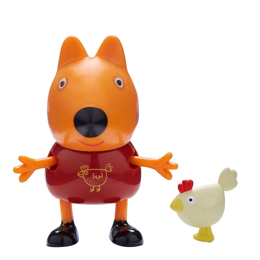 PEPPA PIG, Фигурка кученце с кокошка