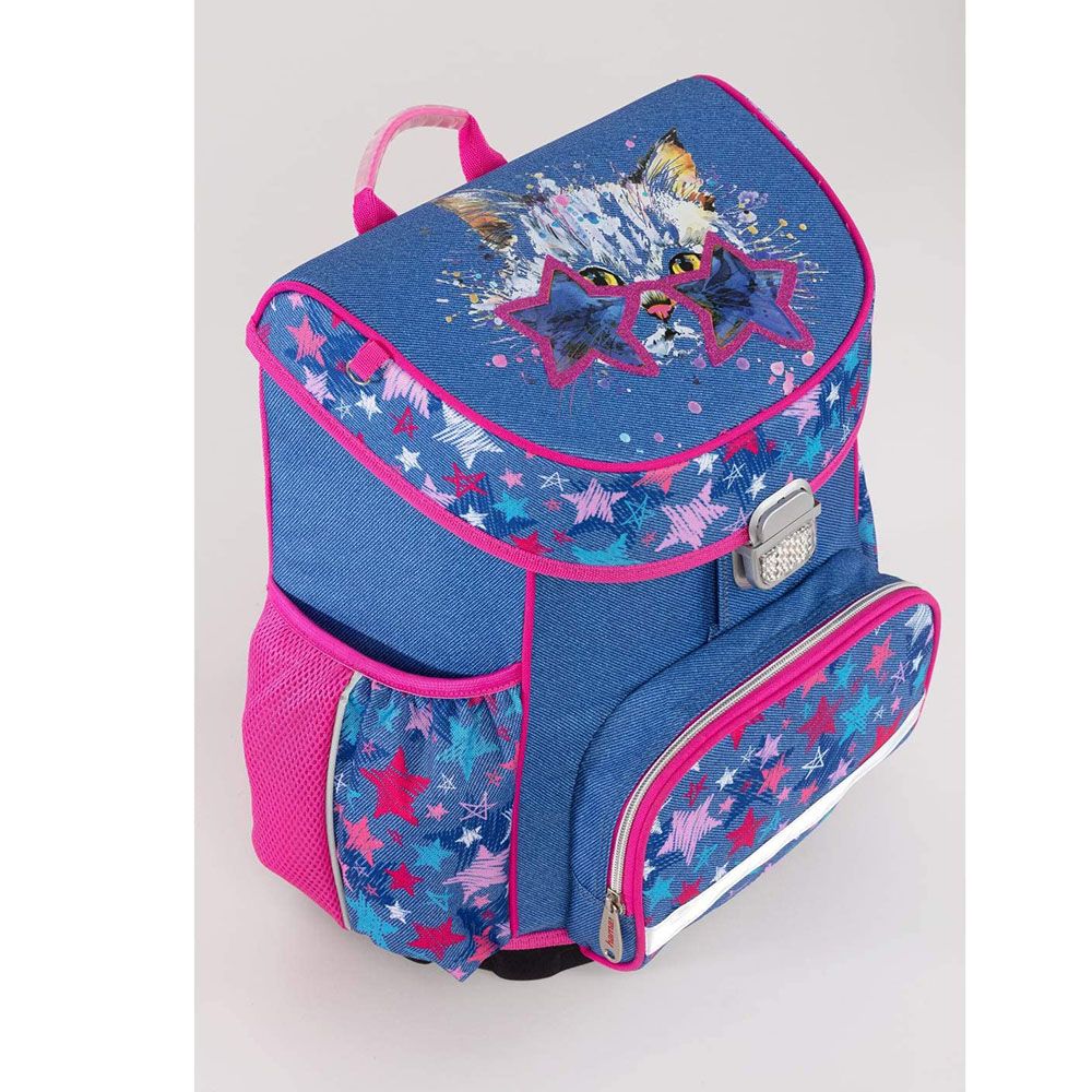 Ученическа раница за първи клас, Лудата котка