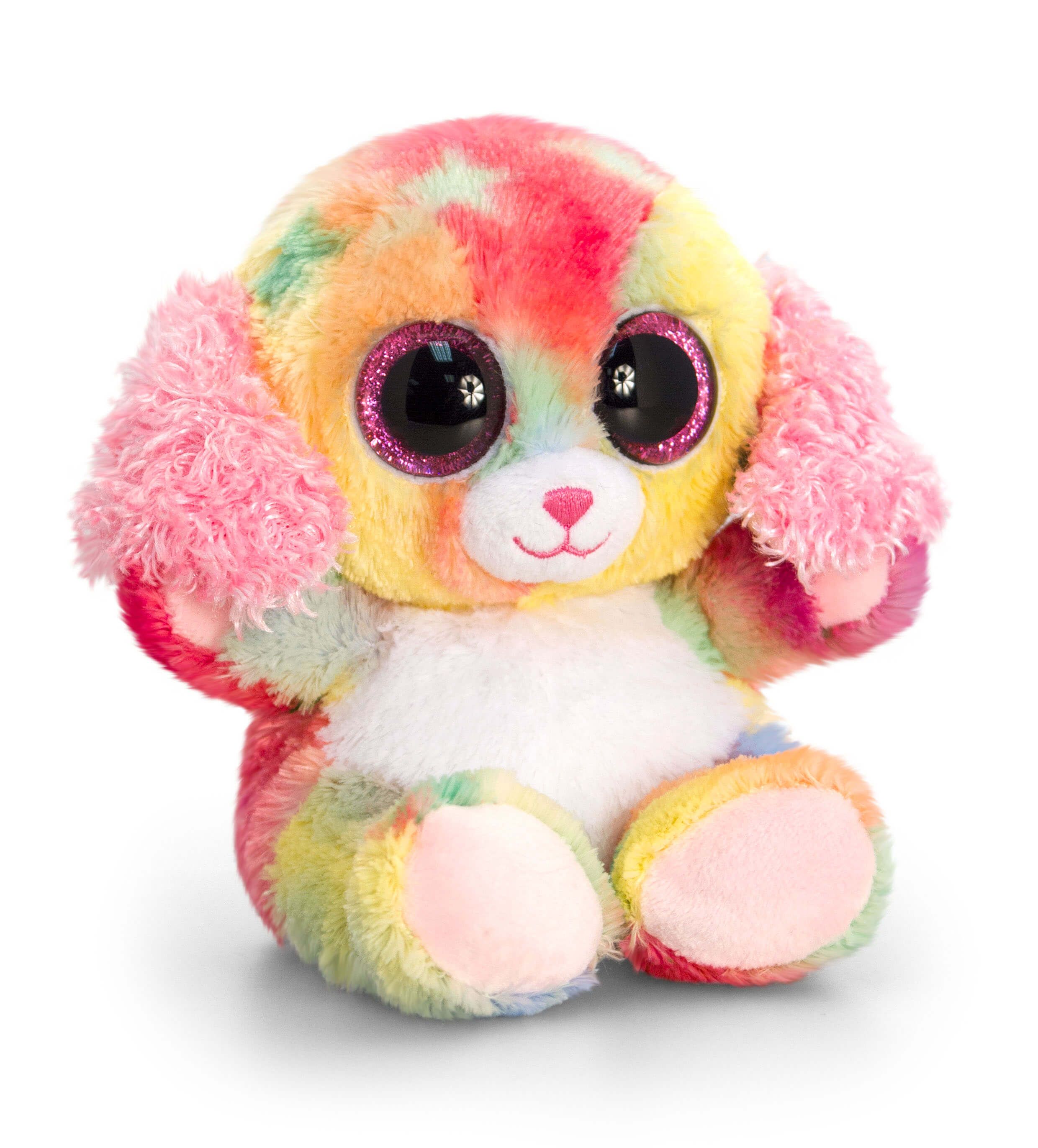 Keel Toys, Анимотсу, Плюшена играчка, Цветно кученце