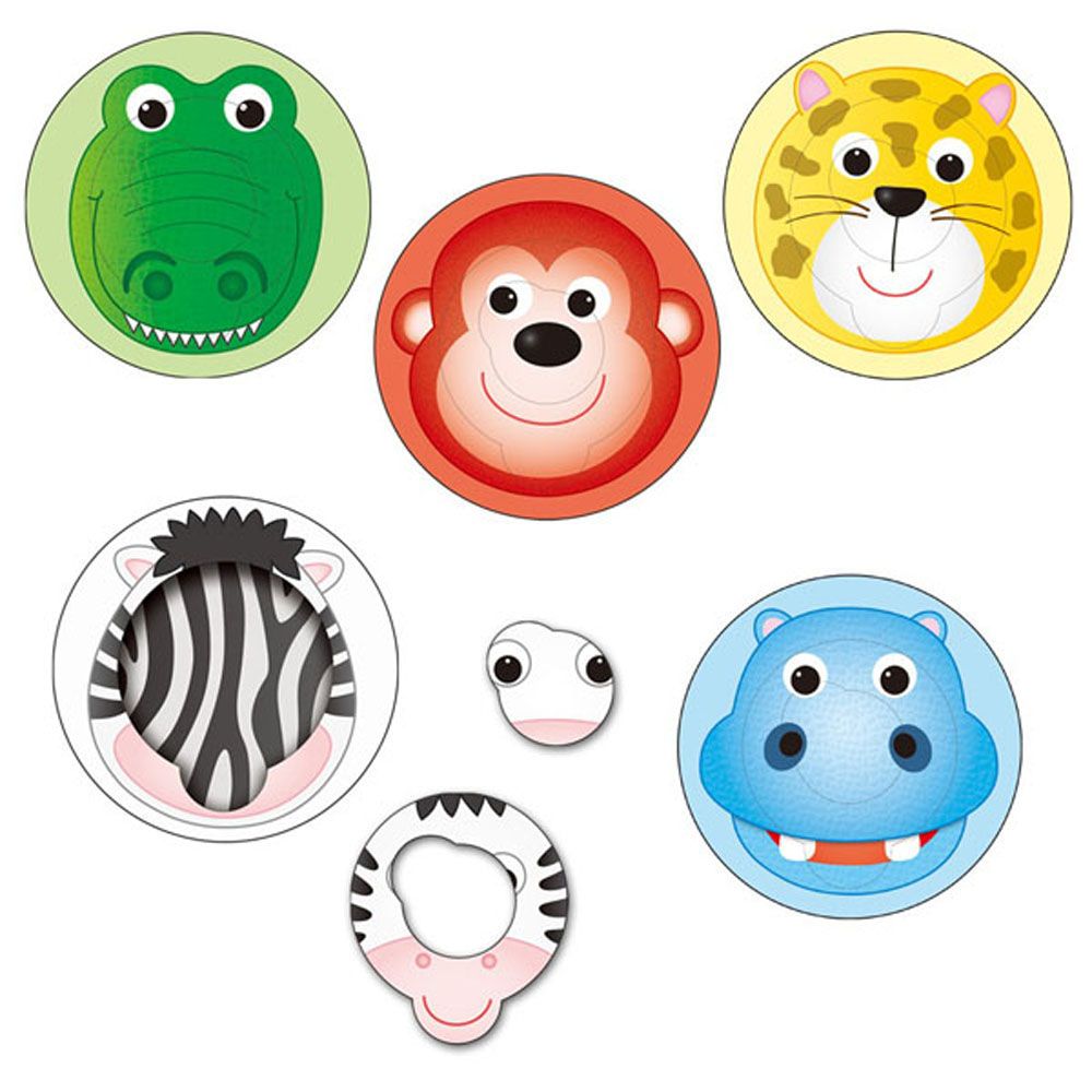 Кръгли пъзели, Джунгла