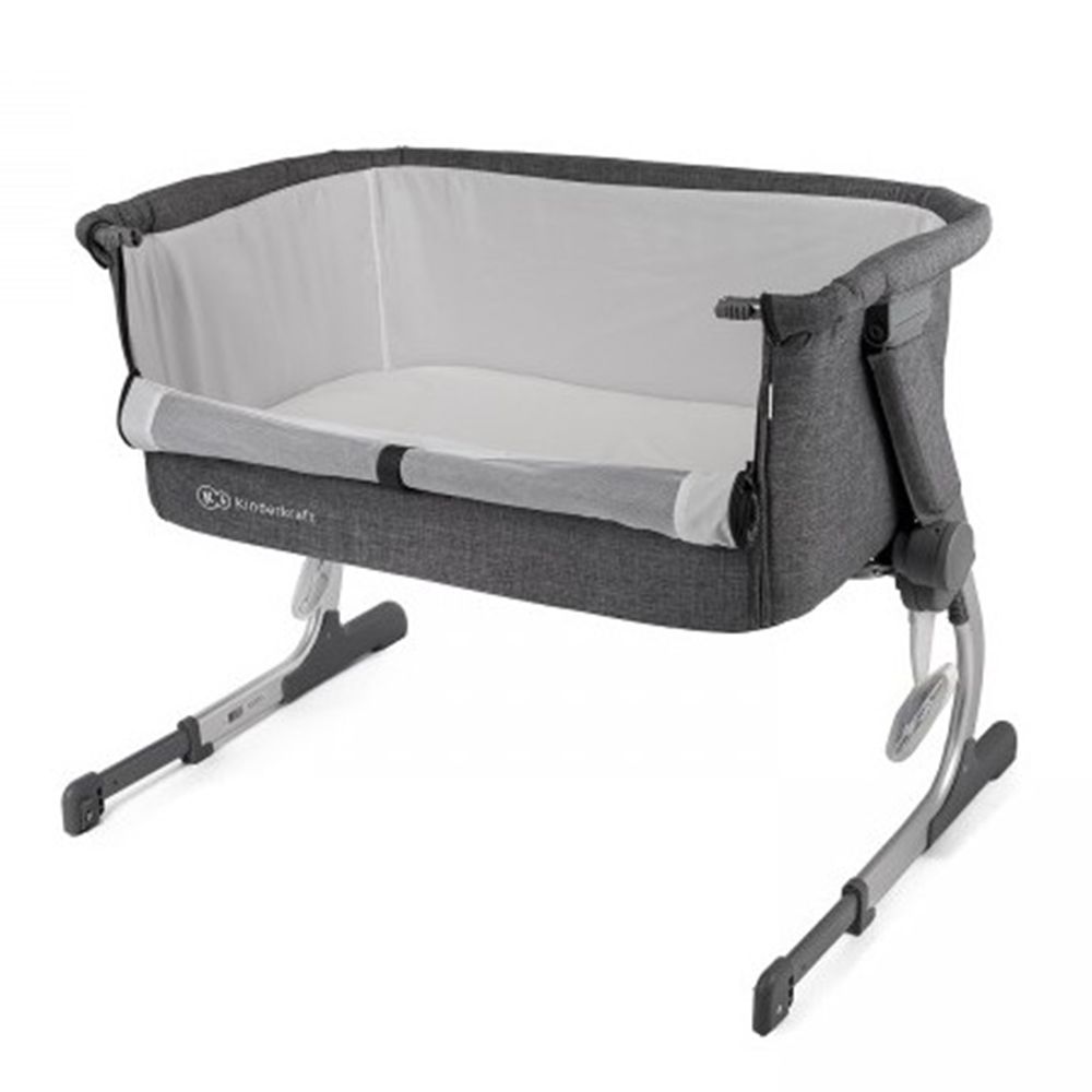 Kinderkraft, Бебешка кошара UNO, 2 в 1, сива