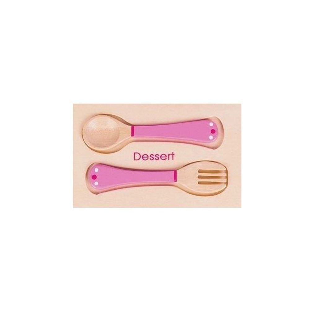 Дървен комплект за сервиране и хранене