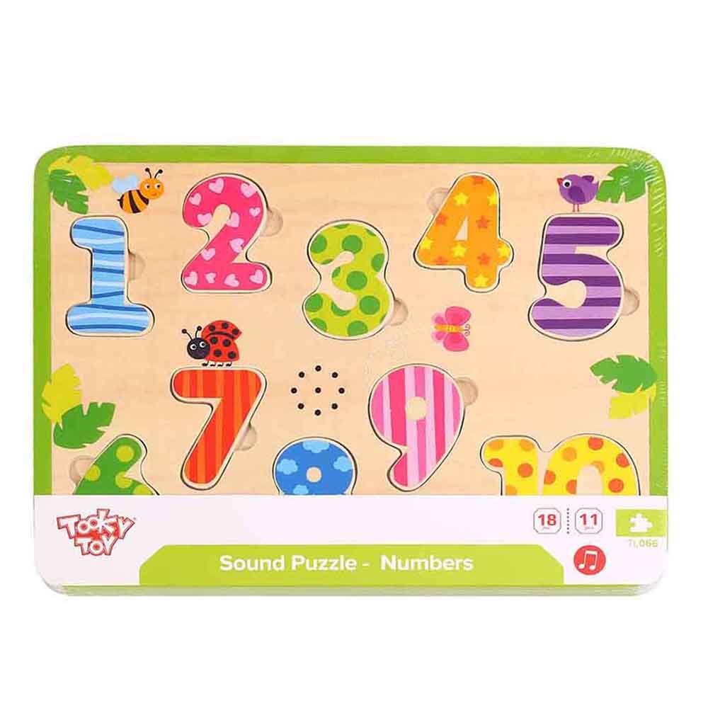 Музикален пъзел, Числата от 1 до 10