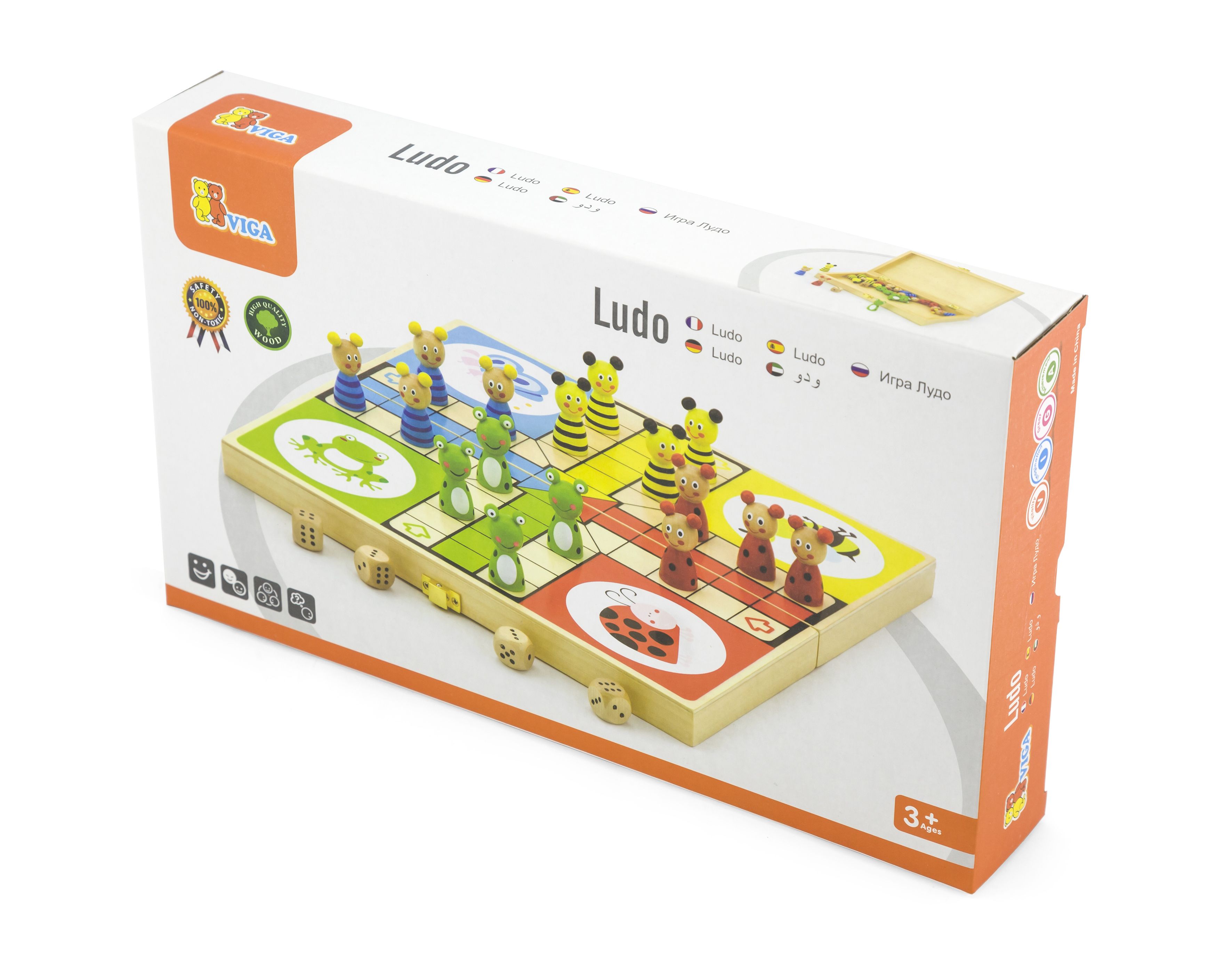 Viga toys, Не се сърди човече, дървена игра